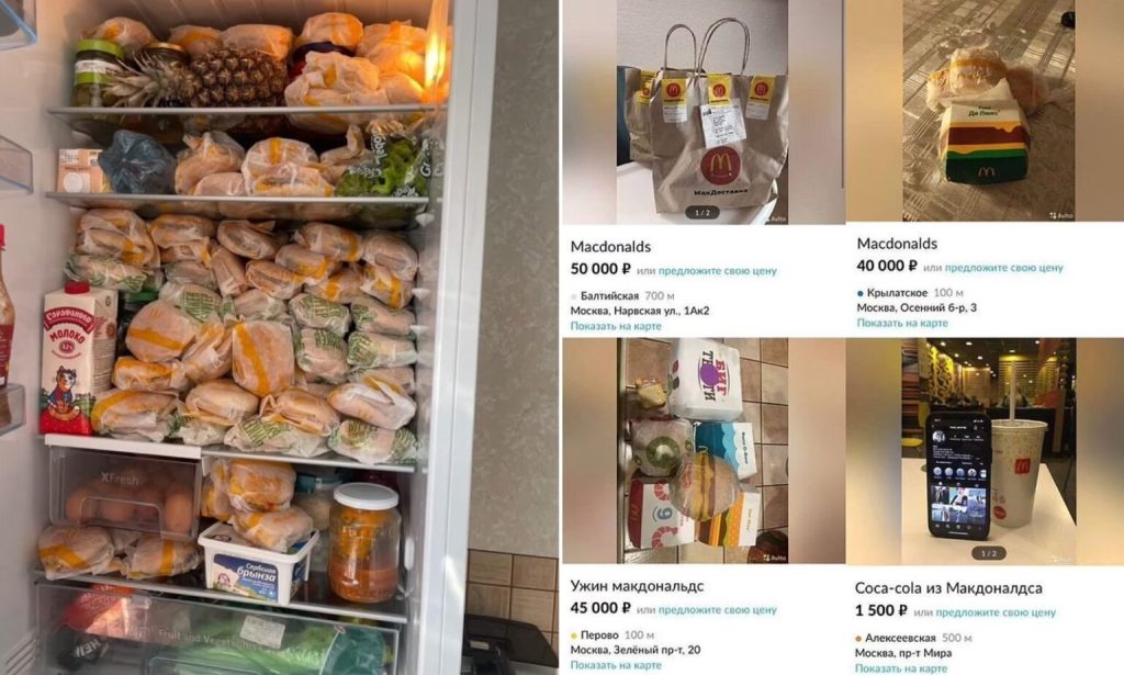 Warga Rusia berlumba-lumba beli burger McDonald's, jual balik dengan harga cecah RM1,371.74