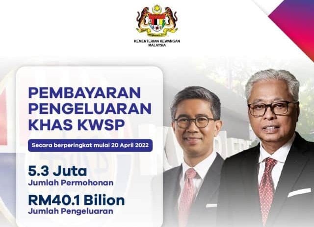 Bayaran pengeluaran khas KWSP dipercepatkan mula dikredit hari ini