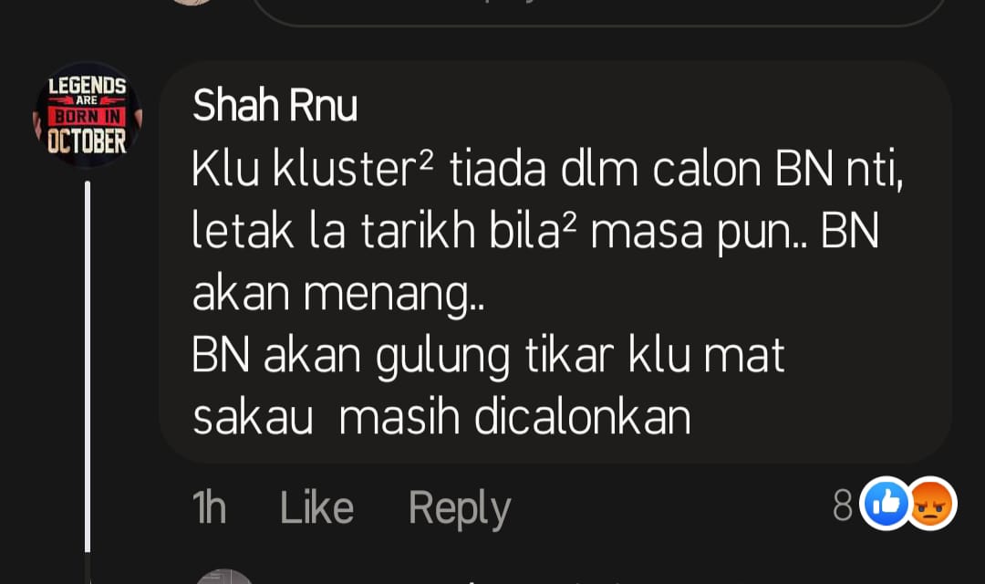 PRU15: "Sabar! Selesai kes mahkamah dulu. Ke takut banyak skandal terdedah? Macam panik je," balas netizen pada Zahid