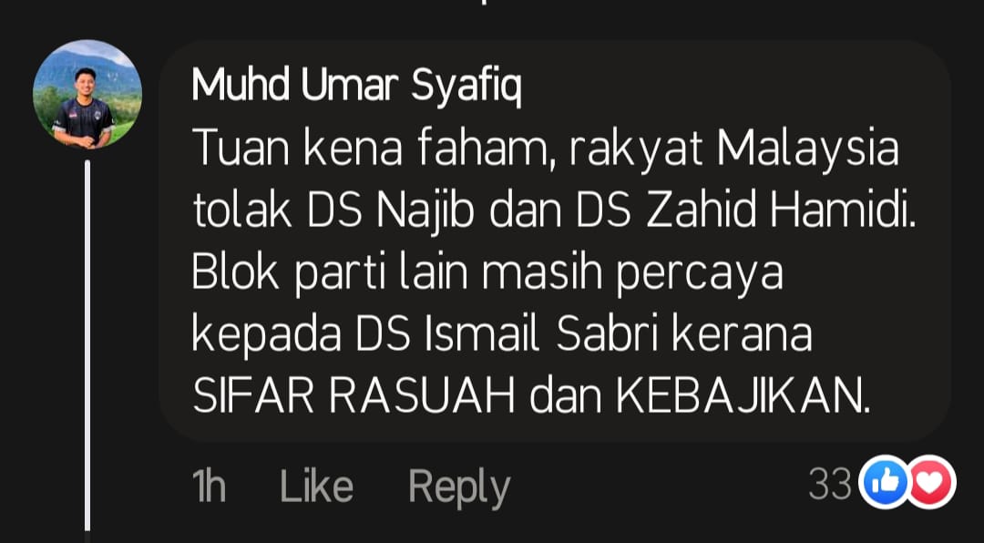 PRU15: "Sabar! Selesai kes mahkamah dulu. Ke takut banyak skandal terdedah? Macam panik je," balas netizen pada Zahid