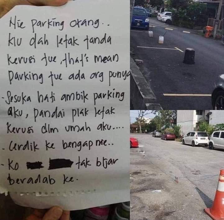 Cop parkir